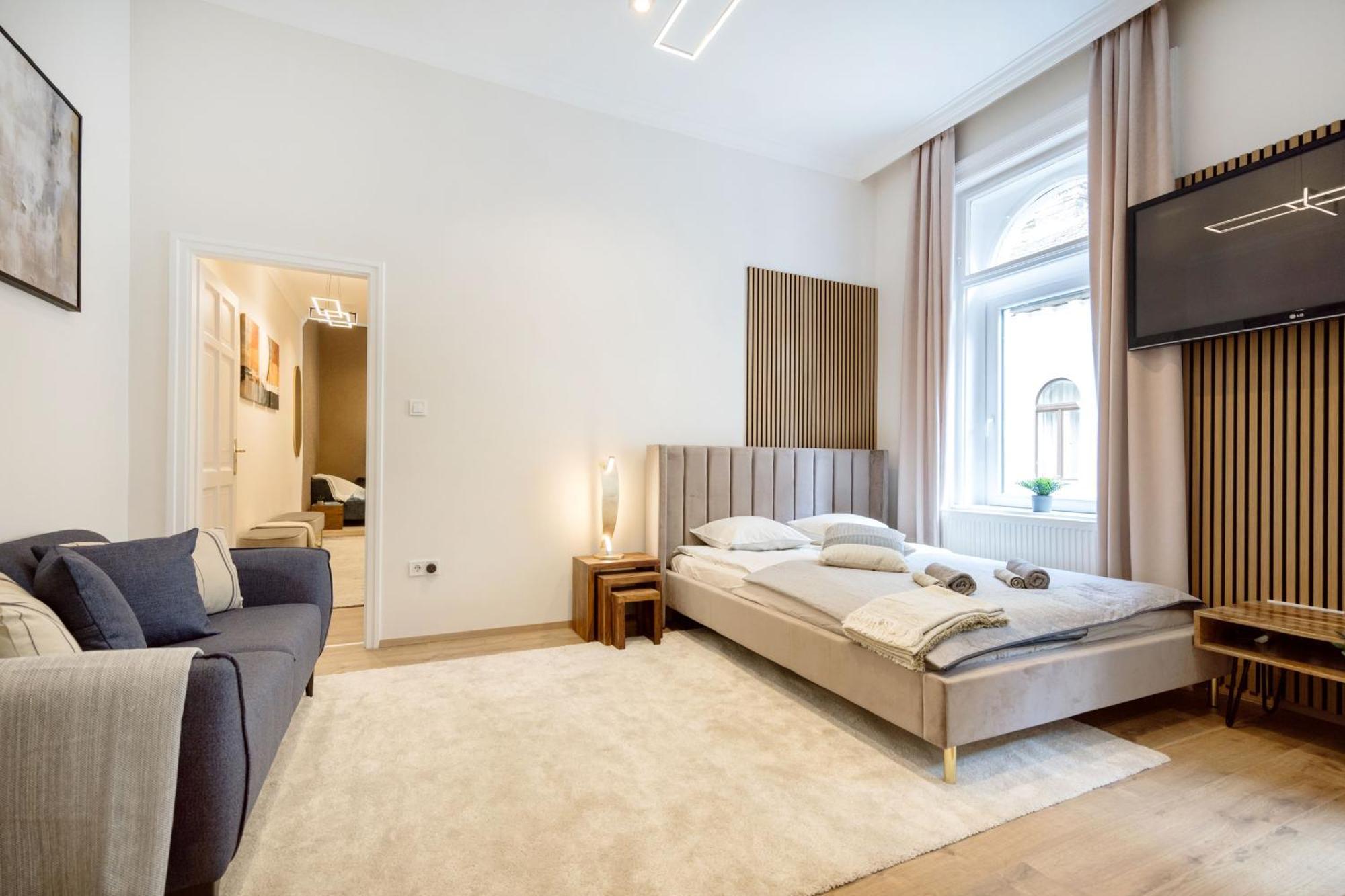 Sleek Downtown Living Apartment Будапеща Екстериор снимка